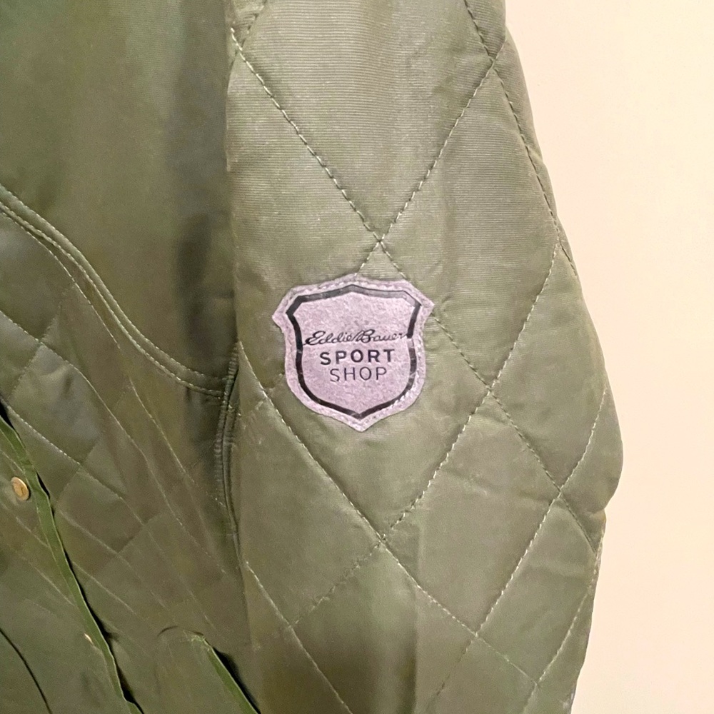 Eddie Bauer Year Round Field Coat Dark Loden Sz Md - Picture 5 of 12